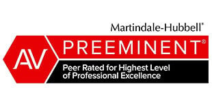 Martindale-Hubbell | AW Preeminent | Peer Rated Highest Level of Professional Excellence